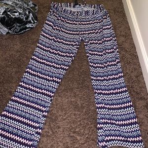 Pants with bootcut legs